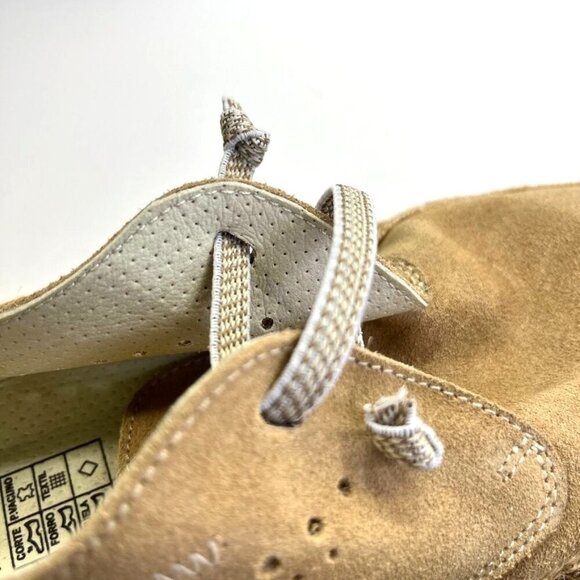 On Foot Silken Perforated Sneaker Women's Size 42 Brown Suede Casual Comfort - Picture 16 of 16